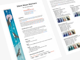 Preview image for pattern: Silent Moon Mariners